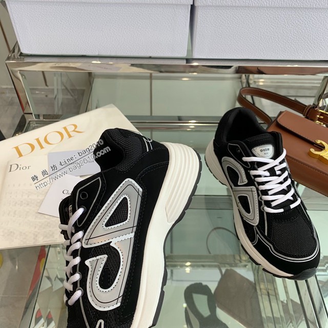 Dior情侶款大爆款運動鞋 迪奧一比一完美複刻版男女休閒運動鞋 dx2985